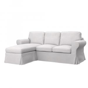 IKEA EKTORP 2-seat sofa with chaise longue cover